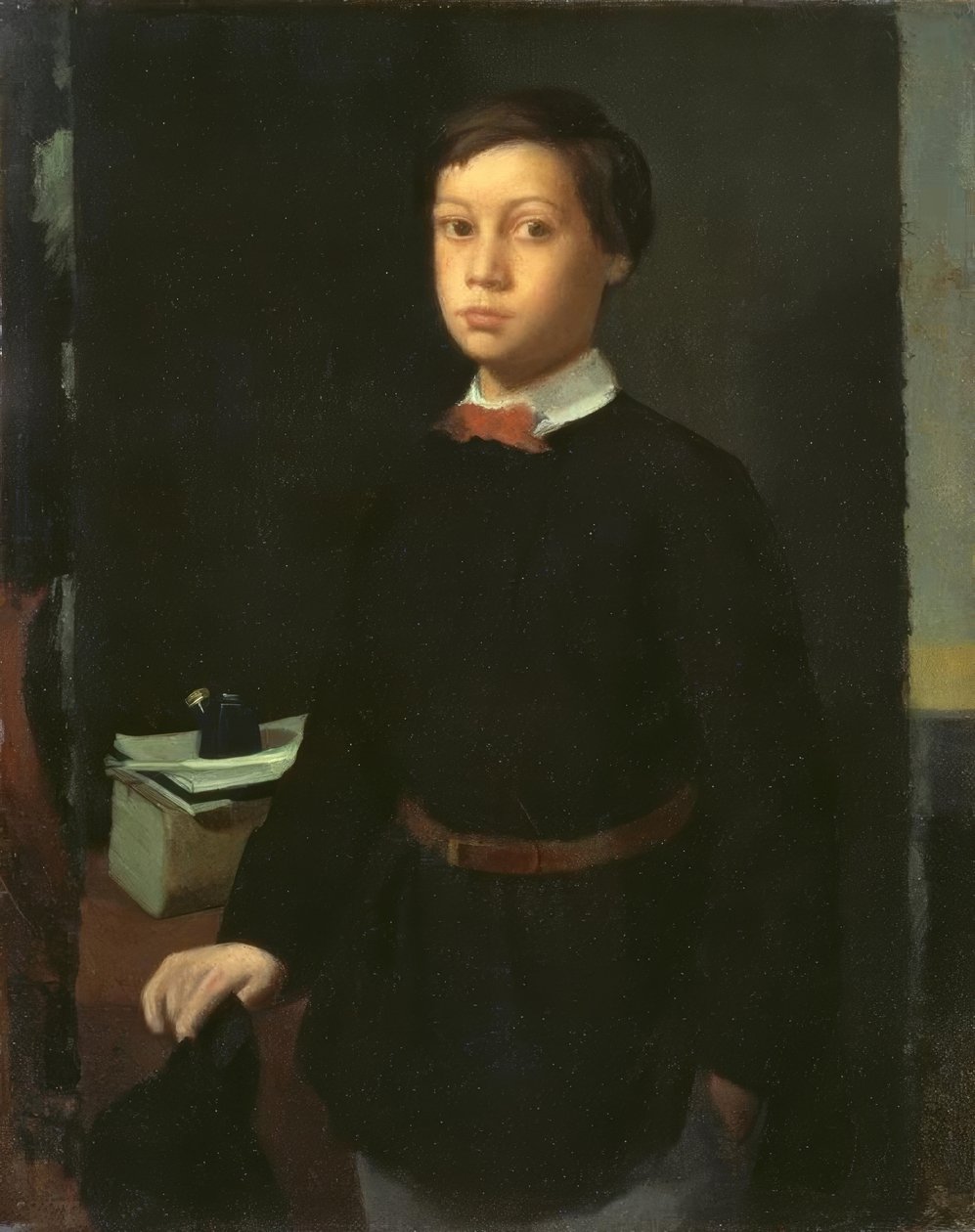 Portræt af René de Gas af Edgar Degas