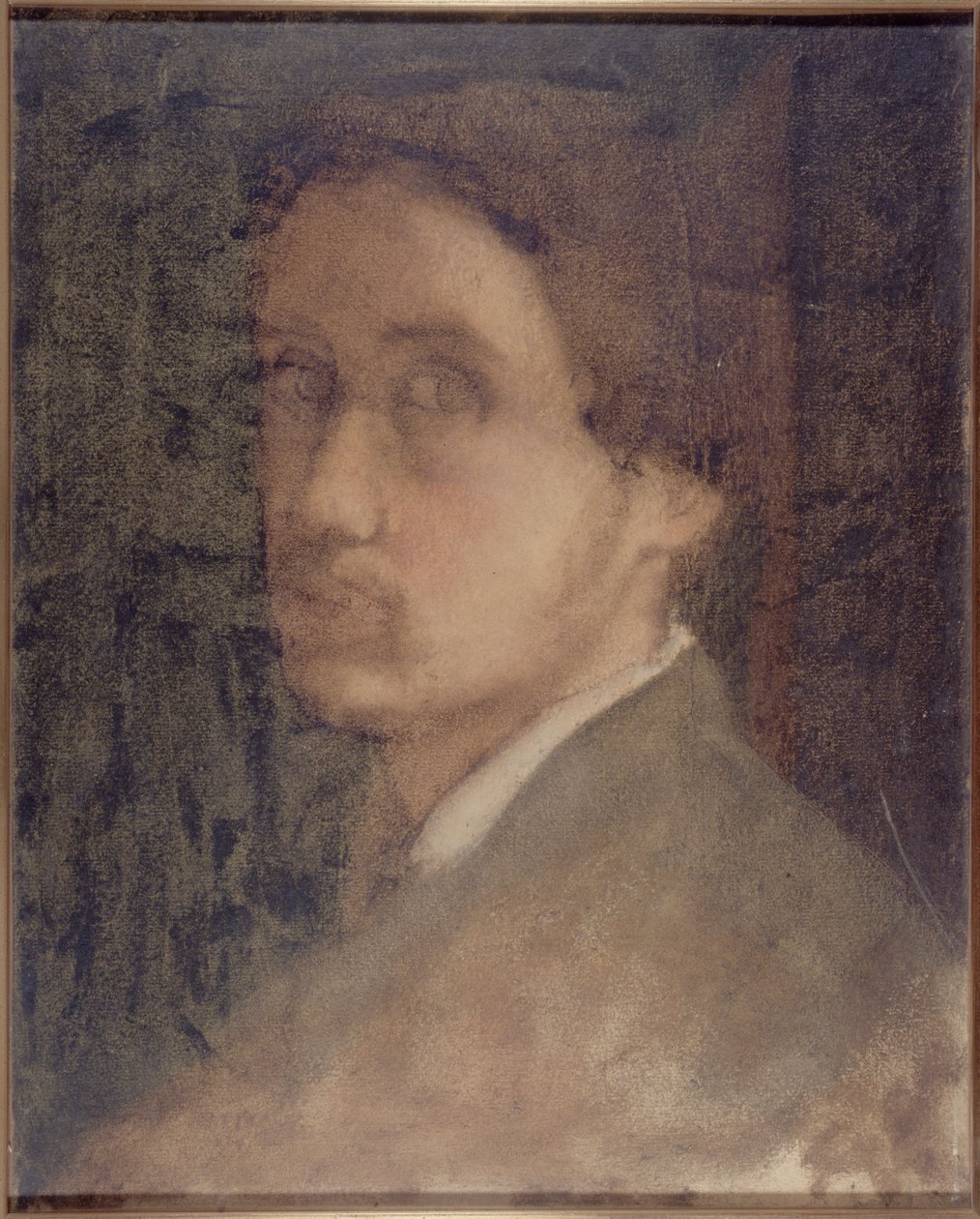 Portræt af kunstneren af Edgar Degas
