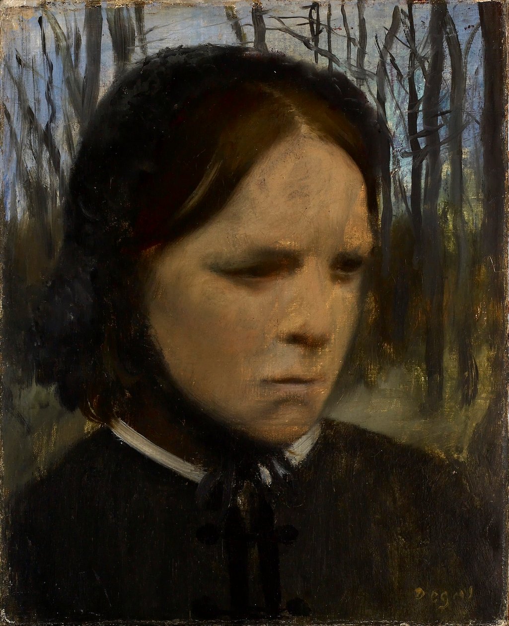 Portræt af Estelle Balfour af Edgar Degas