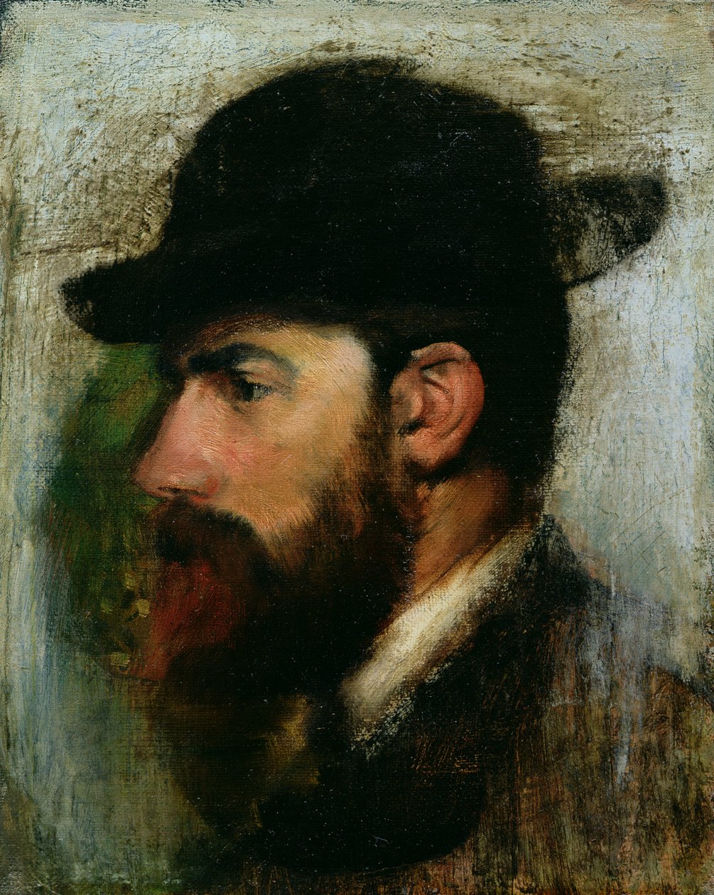 Portræt af Henri Rouart (1833-1912) 1871 af Edgar Degas