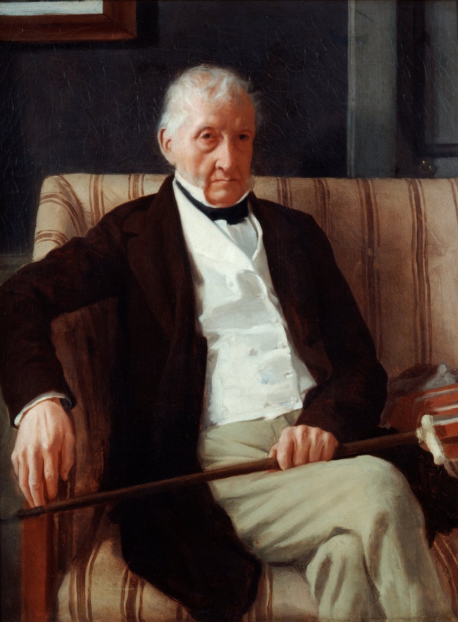 Portræt af Hilaire de Gas, kunstnerens bedstefar, 1857 af Edgar Degas