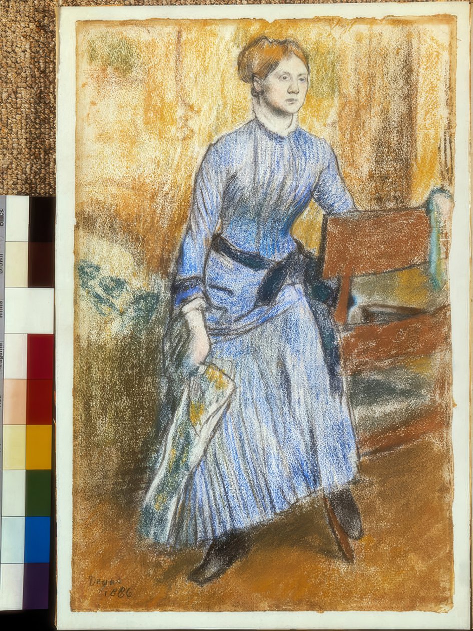 Portræt af Hélène Rouart af Edgar Degas