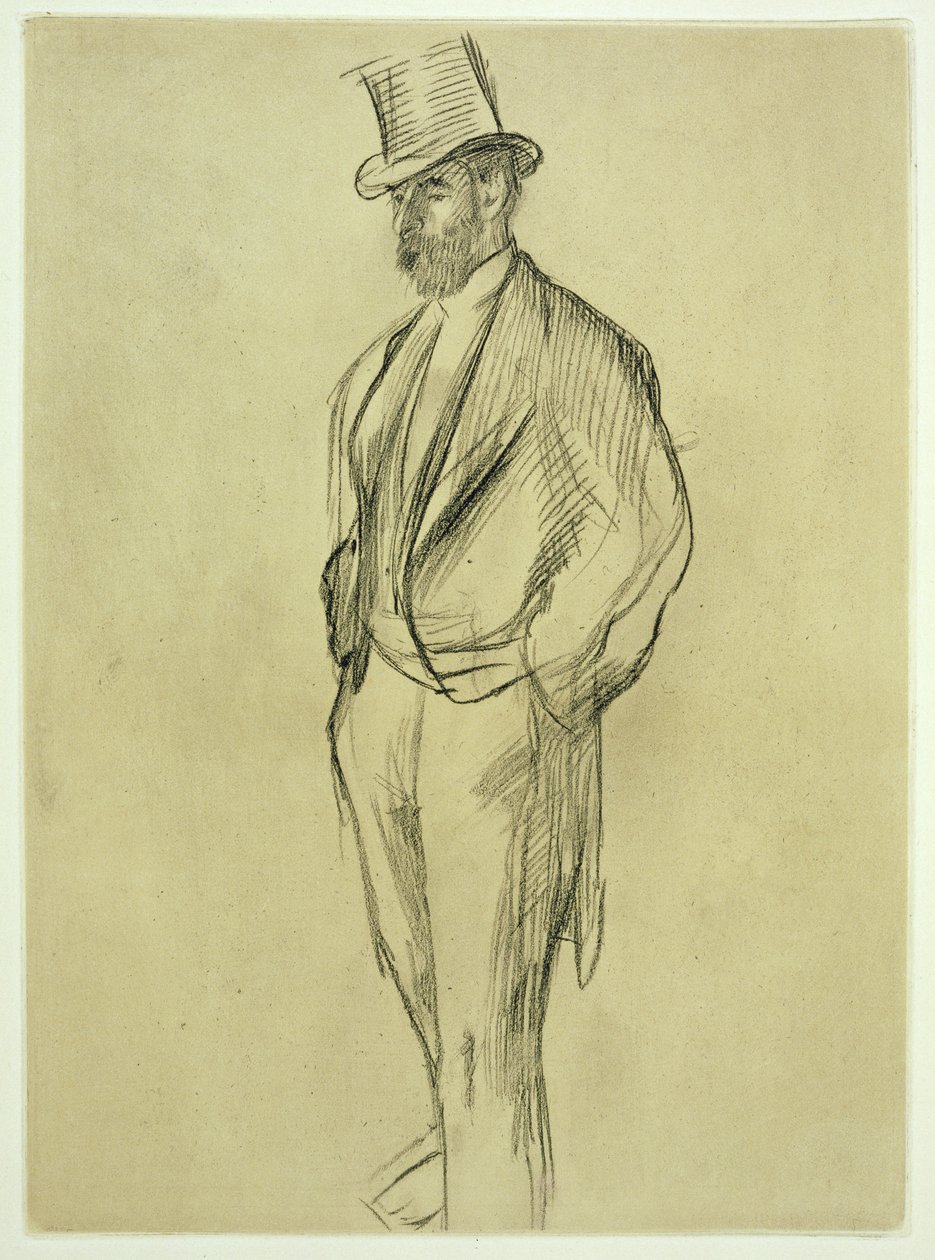 Portræt af Ludovic Halevy (1834-1908), fra 