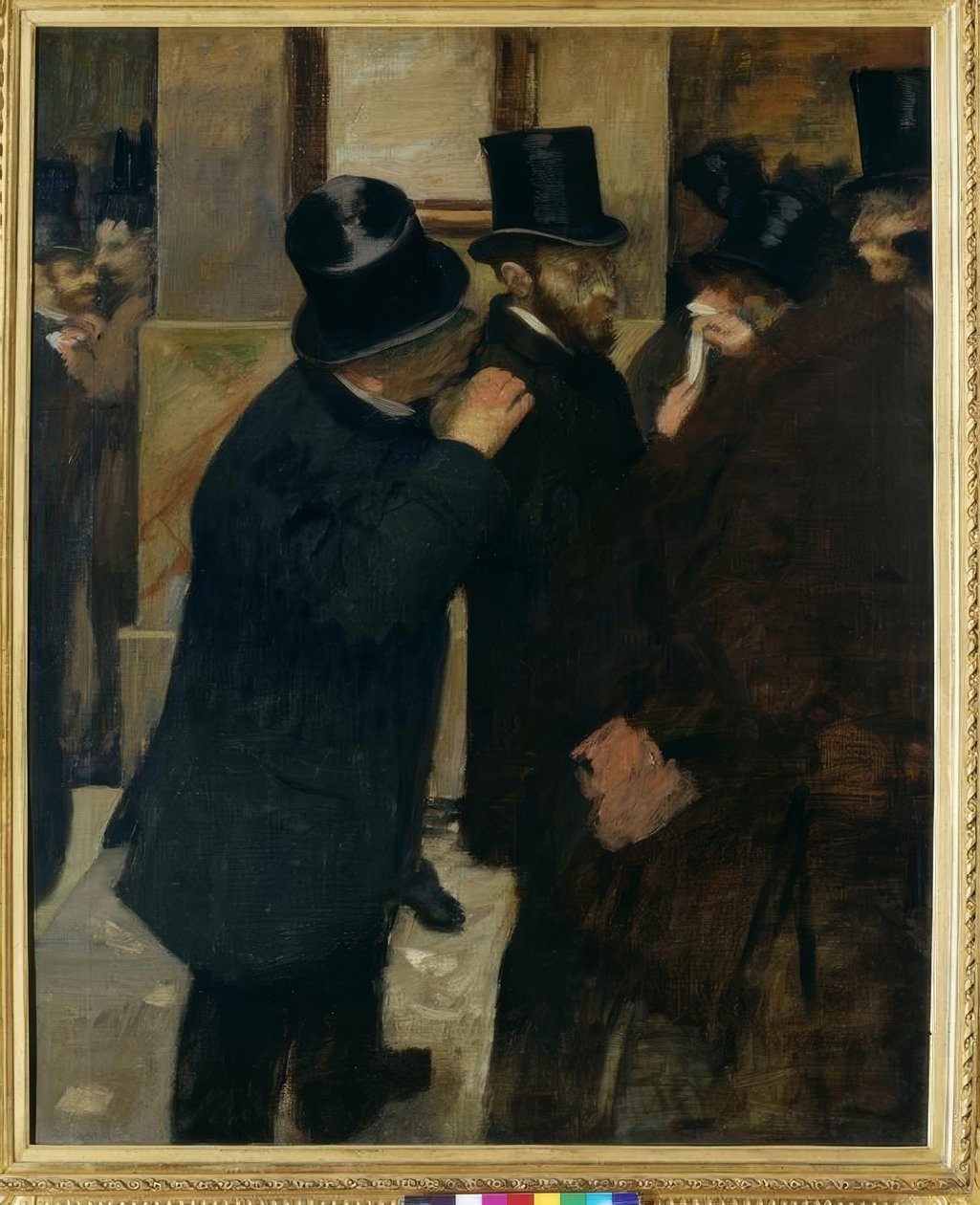 Portrætter på Børsen af Edgar Degas