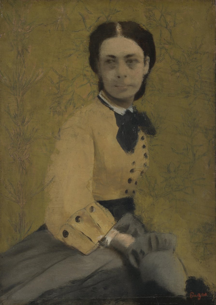 Prinsesse Pauline de Metternich, 1865 af Edgar Degas