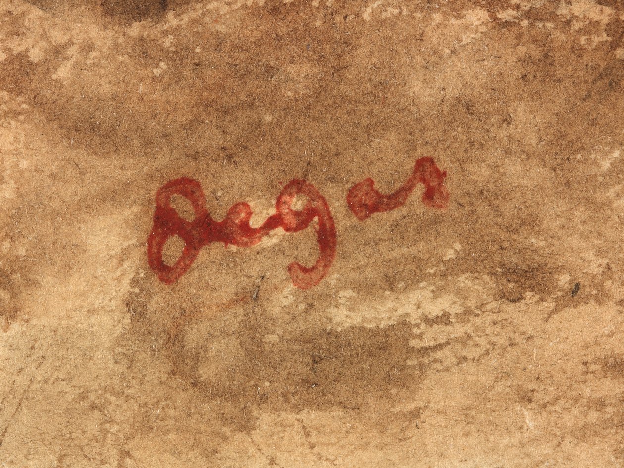 Klipper ved Bagnoles-De-L"Orne af Edgar Degas