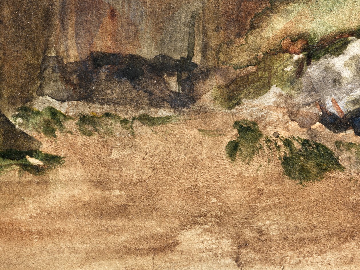 Klipper ved Bagnoles-De-L"Orne af Edgar Degas