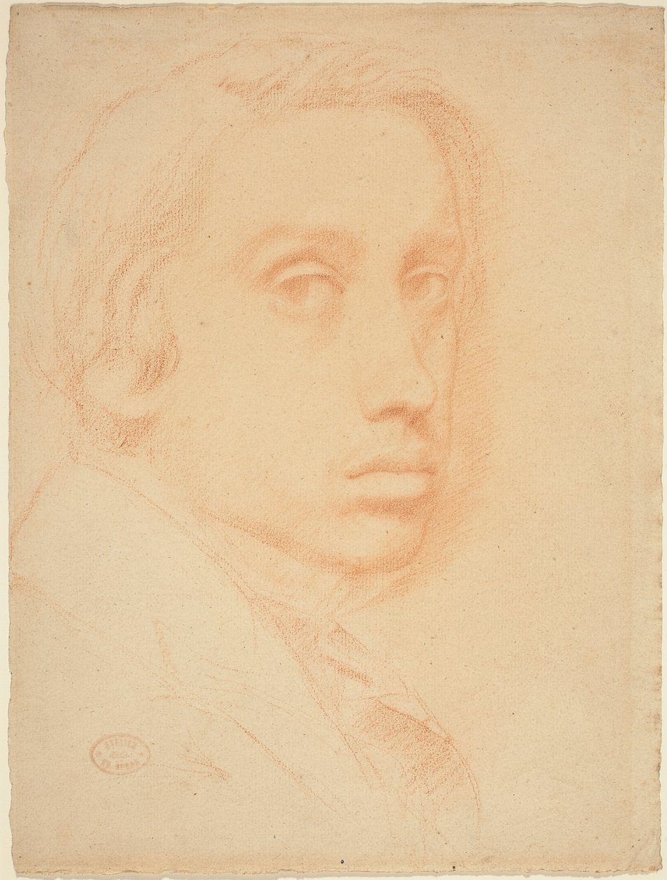 Selvportræt, ca. 1855. af Edgar Degas