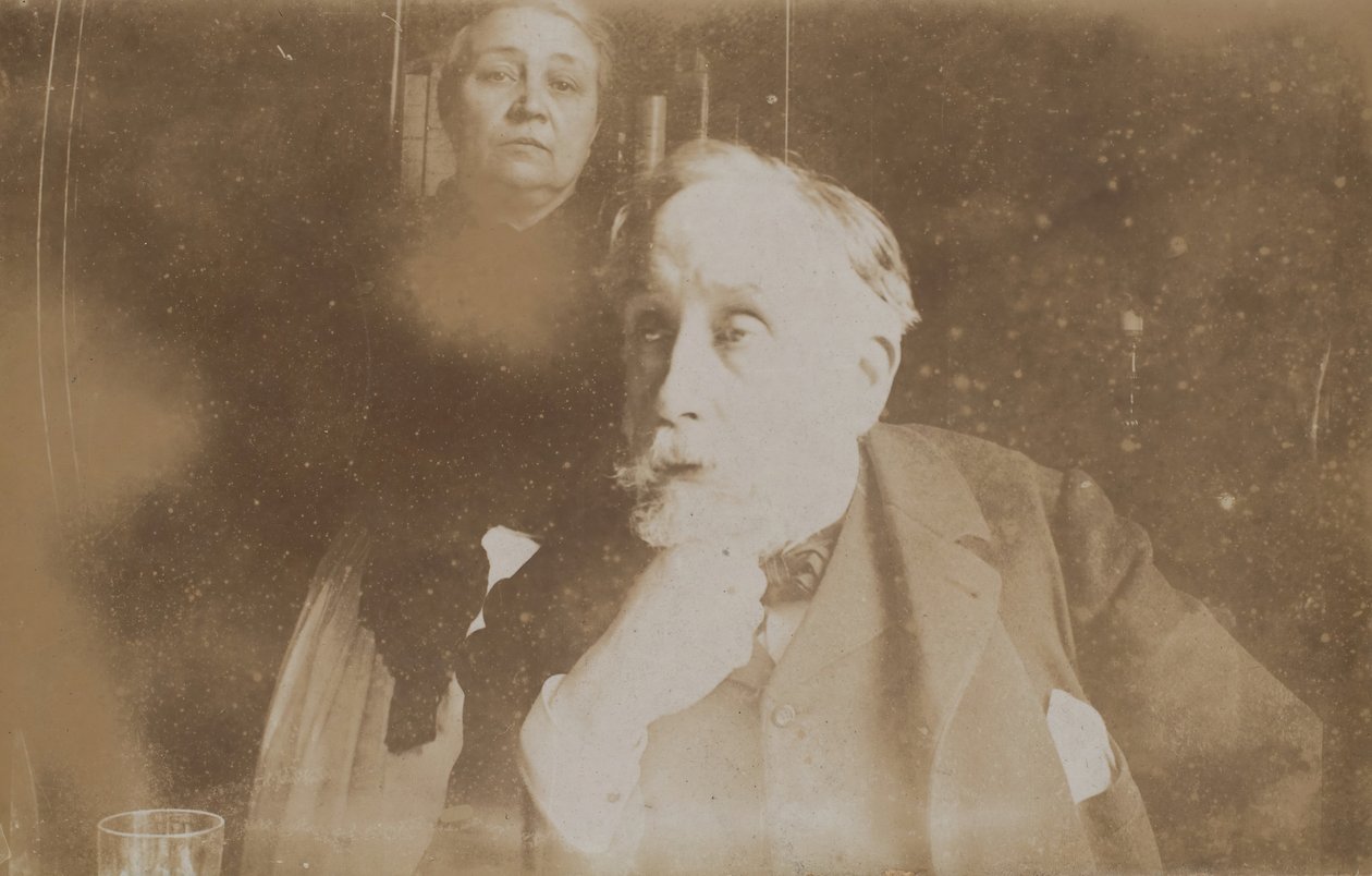 [Selvportræt med Zoé Closier], sandsynligvis 1895. af Edgar Degas
