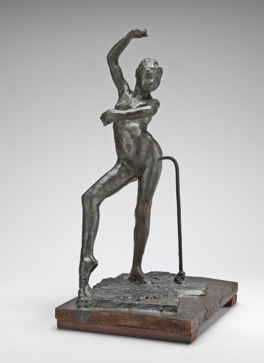 Spansk dans, ca. 1880 (pigmenteret bivoks, metalarmatur, på træbund) af Edgar Degas