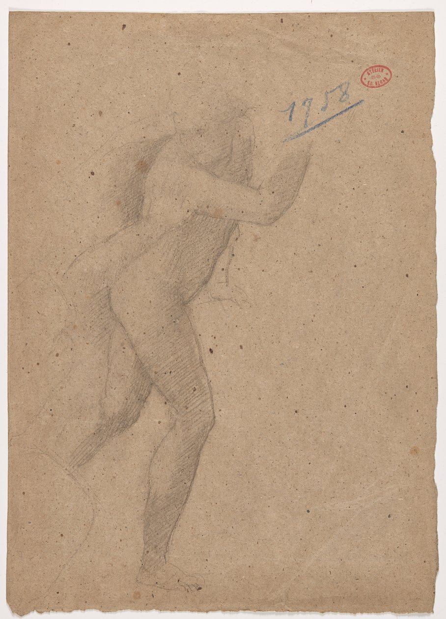 Studie efter en gravering af Marcantonio Raimondi efter Raphael, 
