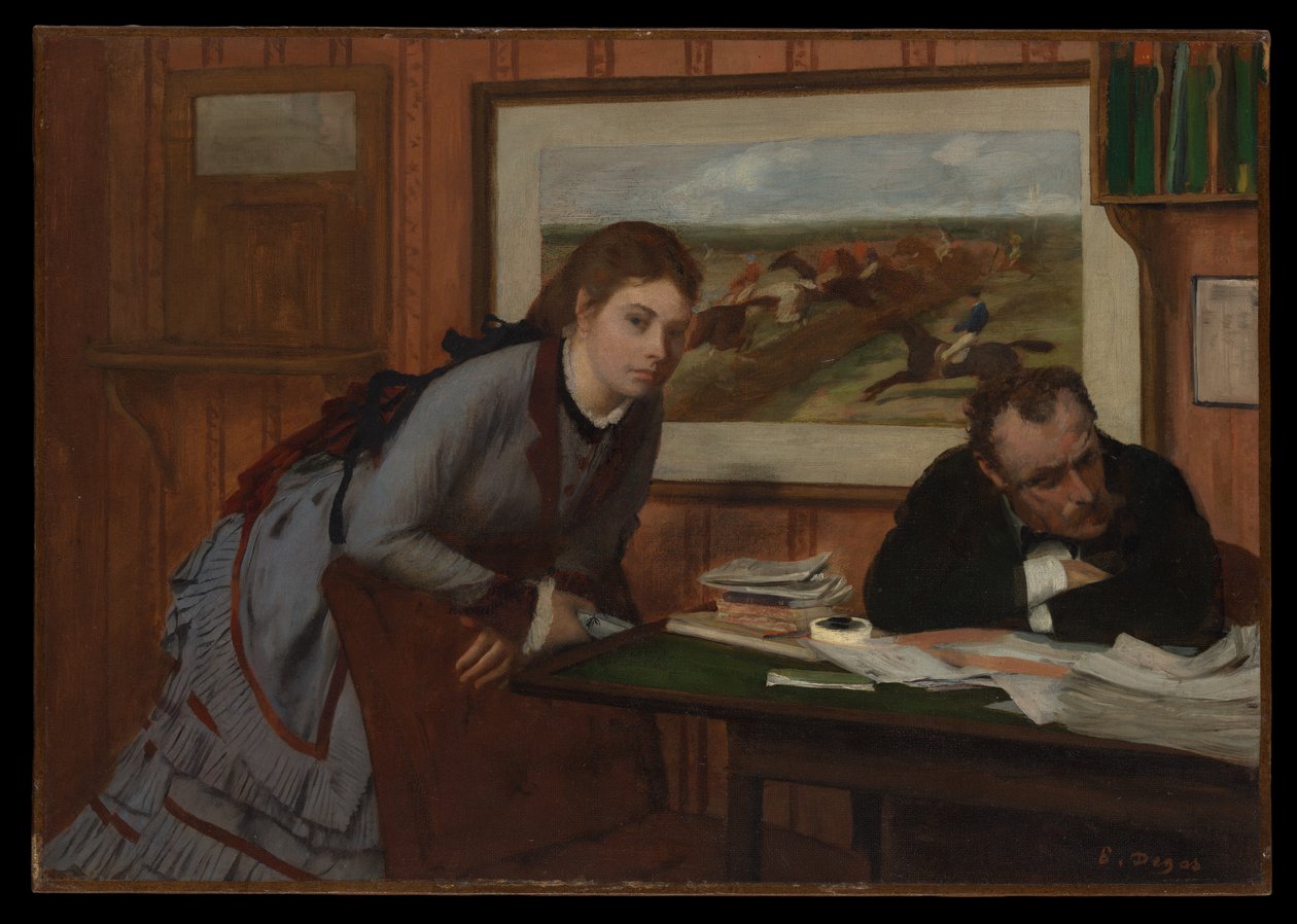At surmule af Edgar Degas