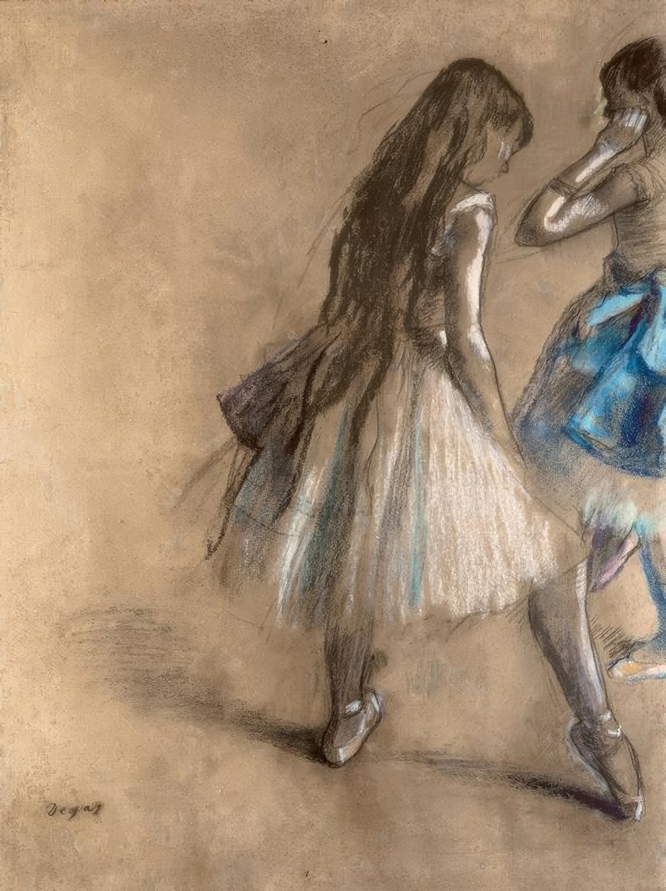Danser i ro af Edgar Degas