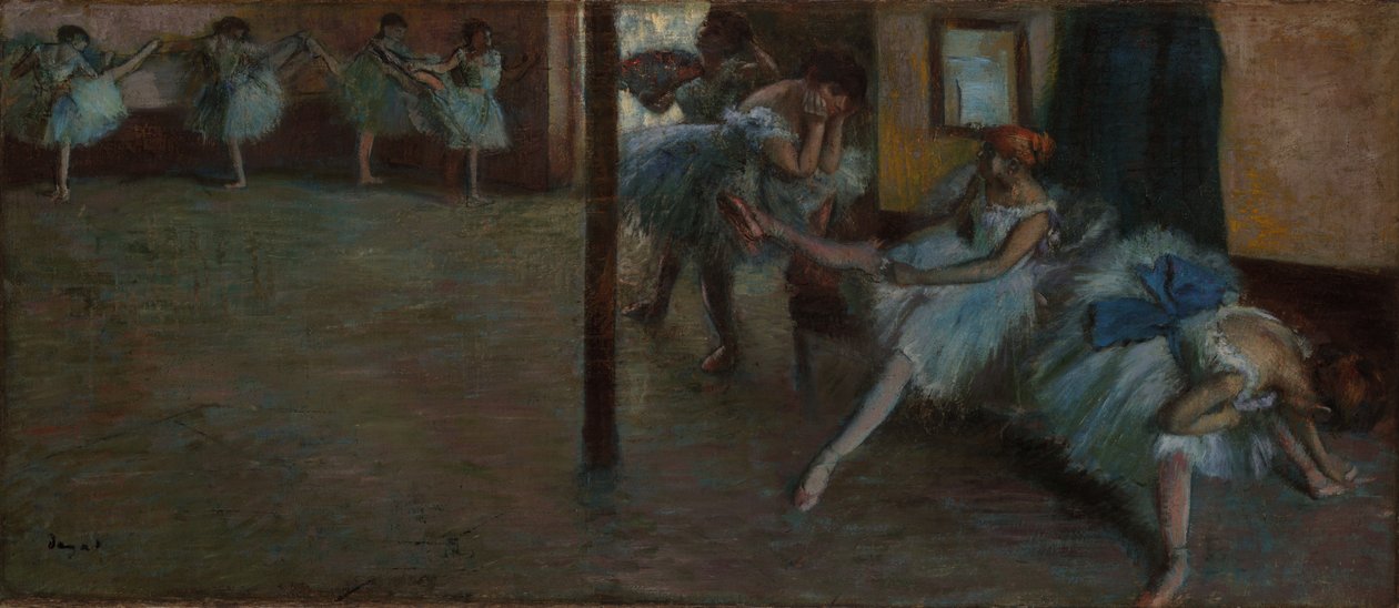 Balletprøven af Edgar Degas