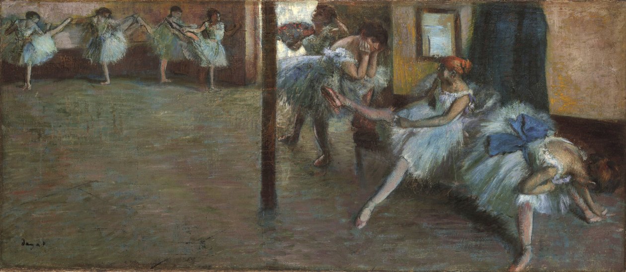 Balletøvelsen, c.1891 af Edgar Degas