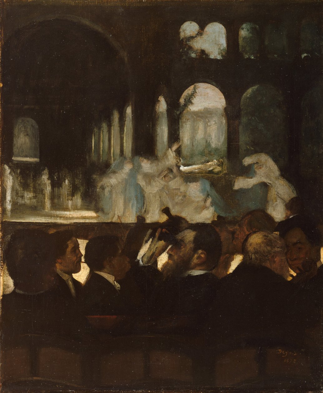 Balletten fra Robert le Diable, 1871 af Edgar Degas
