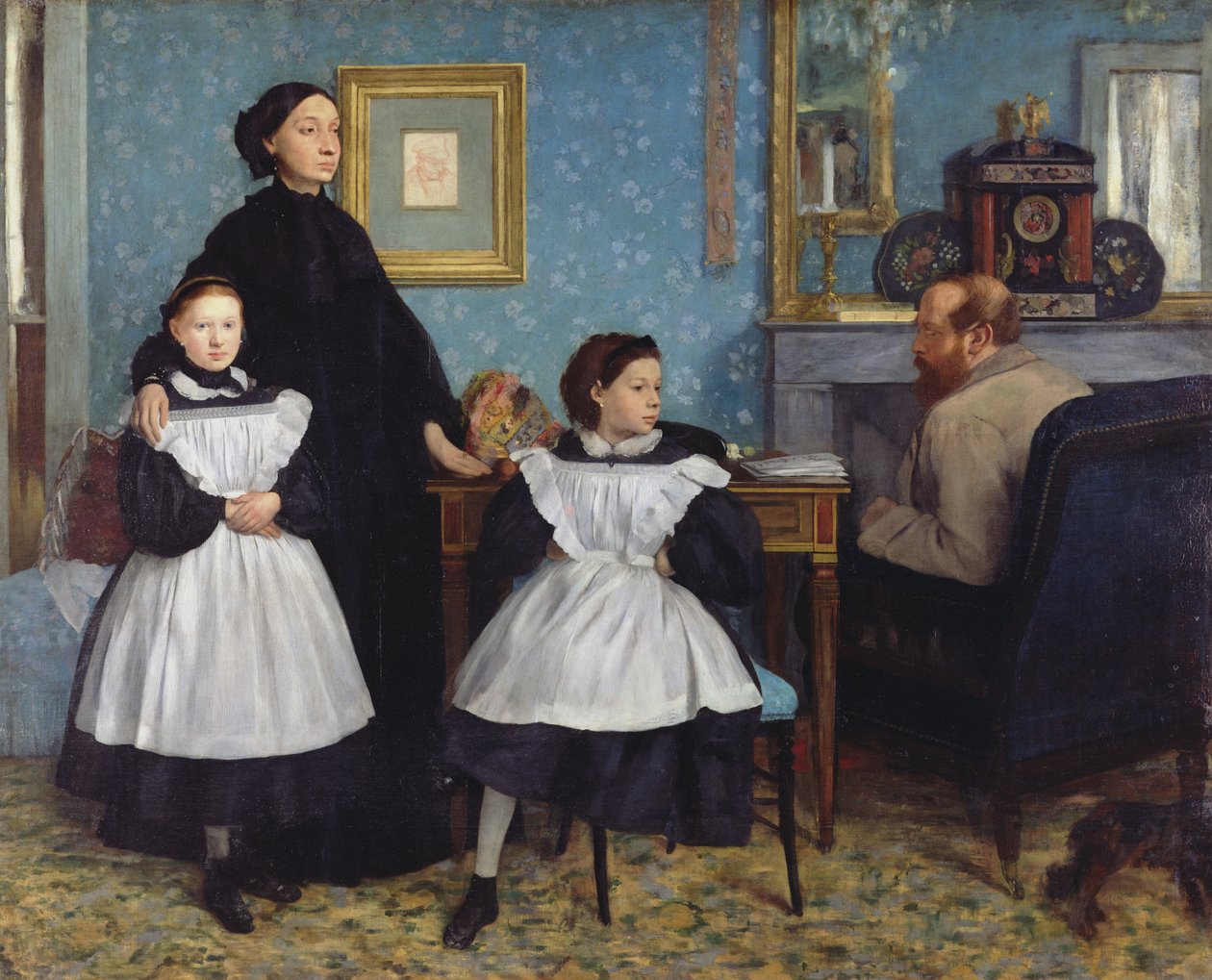 Familien Bellelli af Edgar Degas