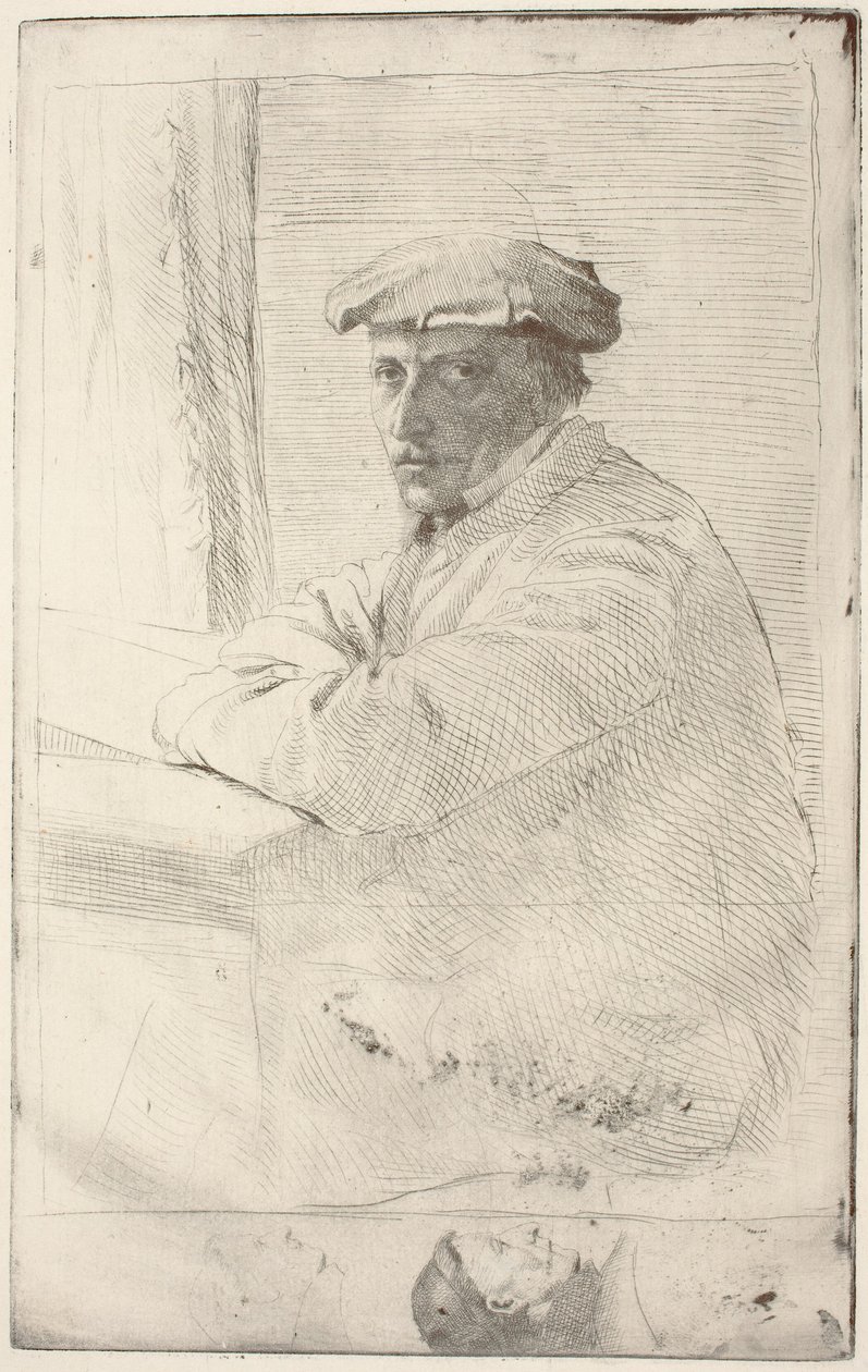 Gravøren Joseph Tourny af Edgar Degas