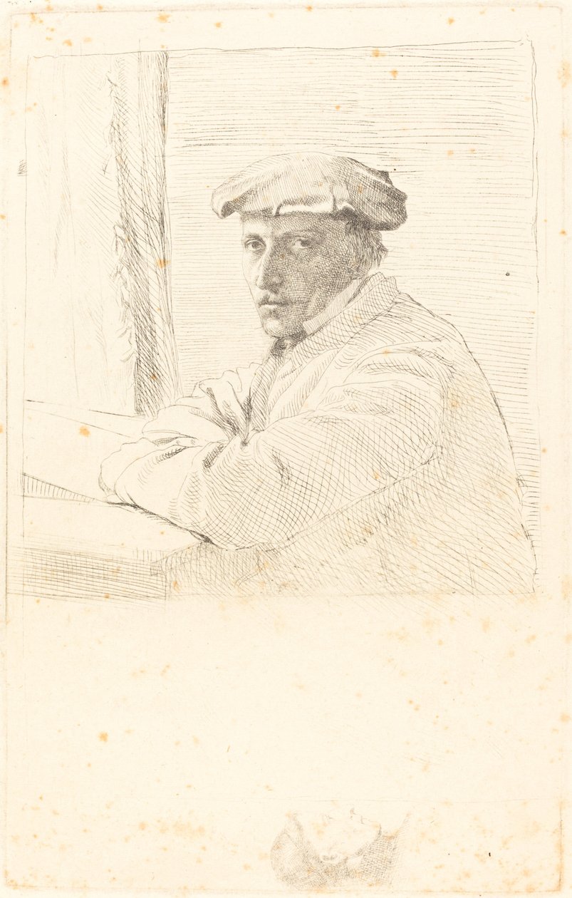Gravøren Joseph Tourny af Edgar Degas