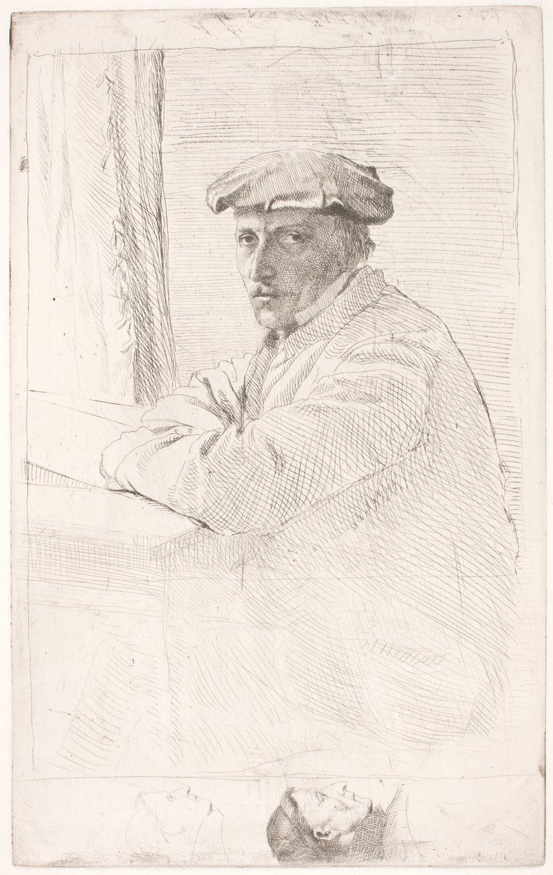 Gravøren Joseph Tourny af Edgar Degas
