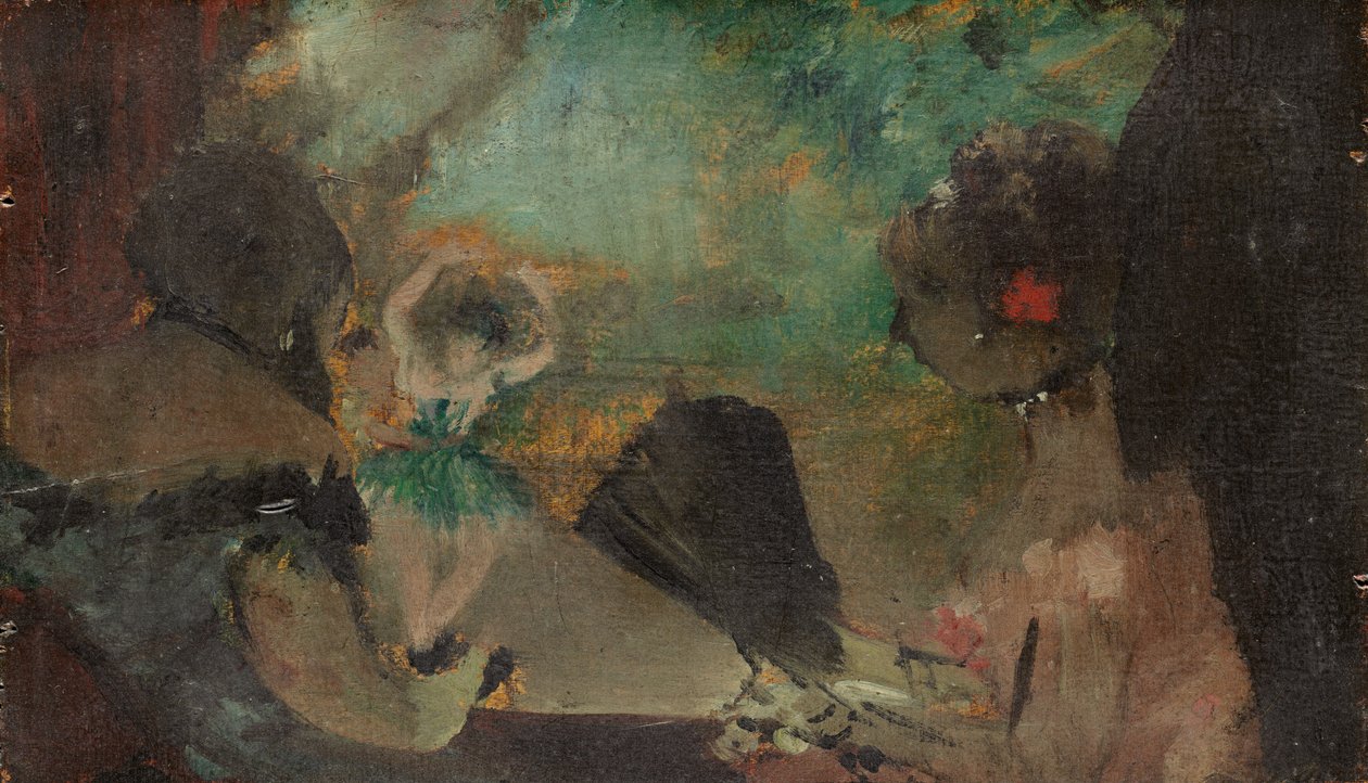 Logen, ca. 1883. af Edgar Degas