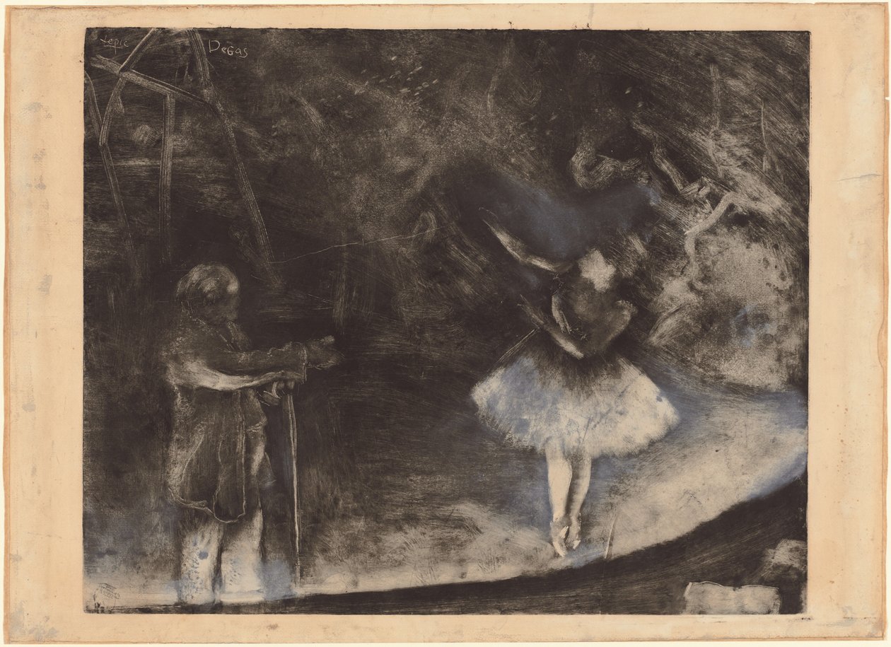 The Master of Ballet (henrettet i samarbejde med Ludovic Lepic) af Edgar Degas