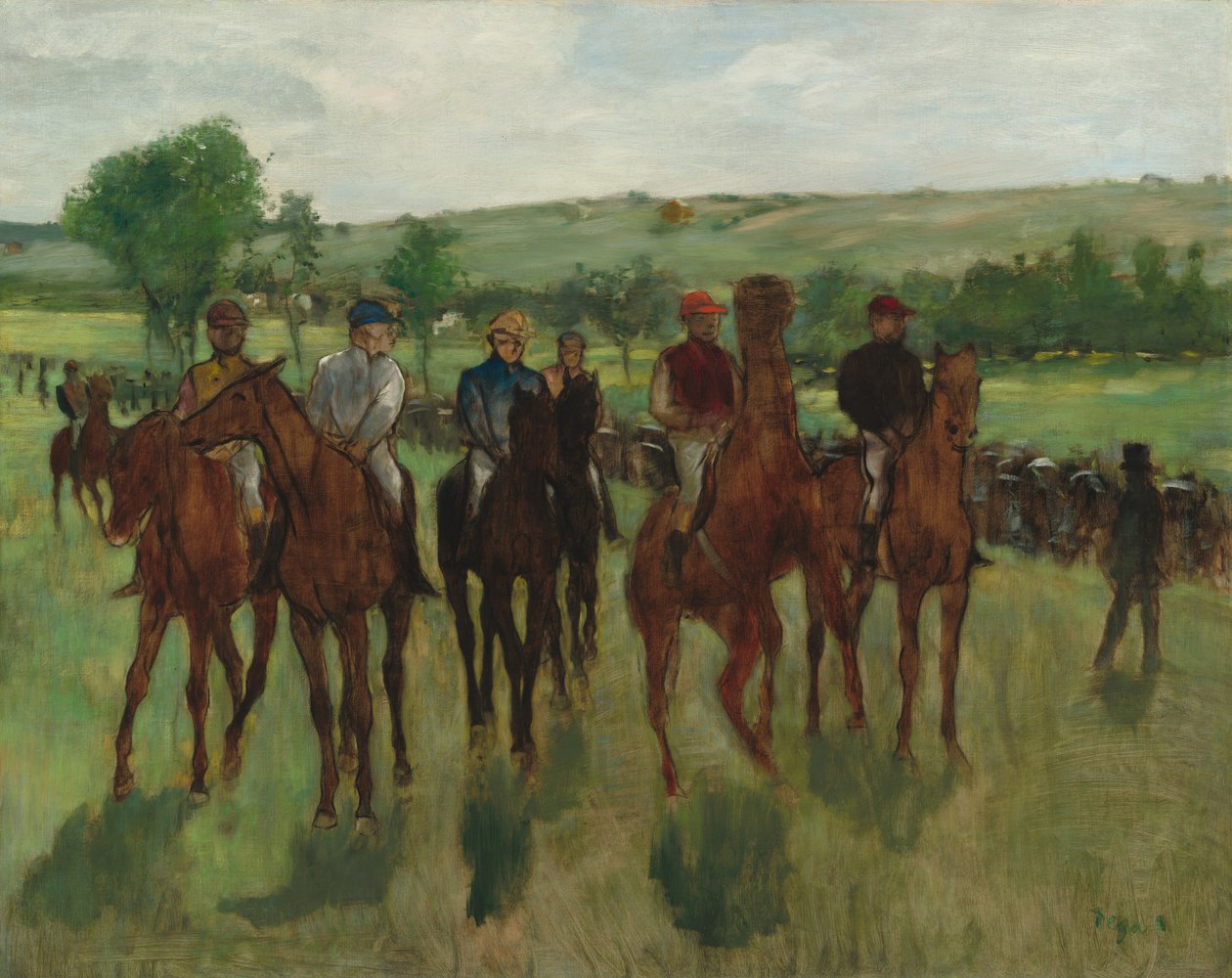 Rytterne af Edgar Degas