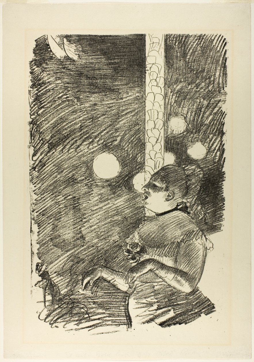 Hundens sang af Edgar Degas