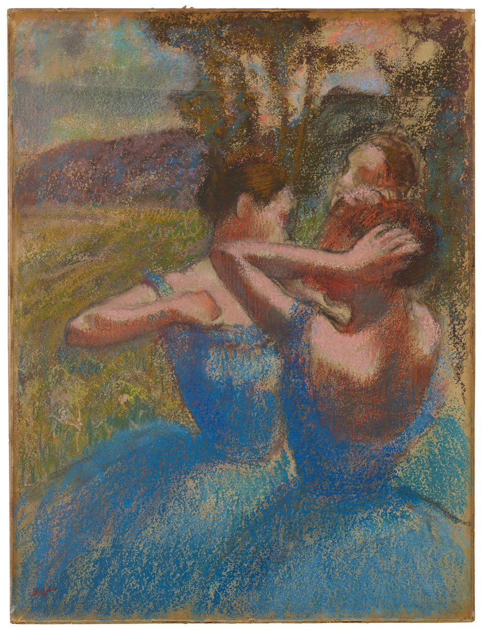 Tre dansere, ca. 1897 af Edgar Degas