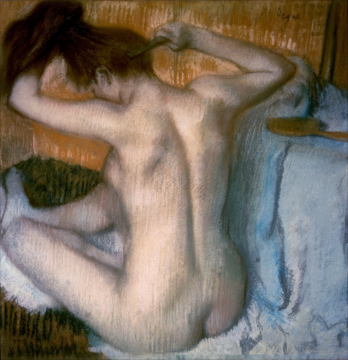 Toilette af Edgar Degas