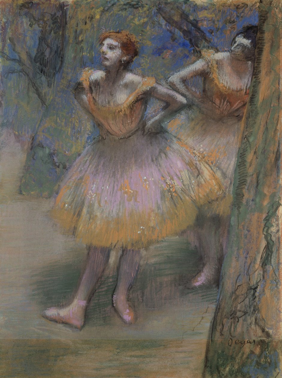 To dansere, c.1893-?98 af Edgar Degas