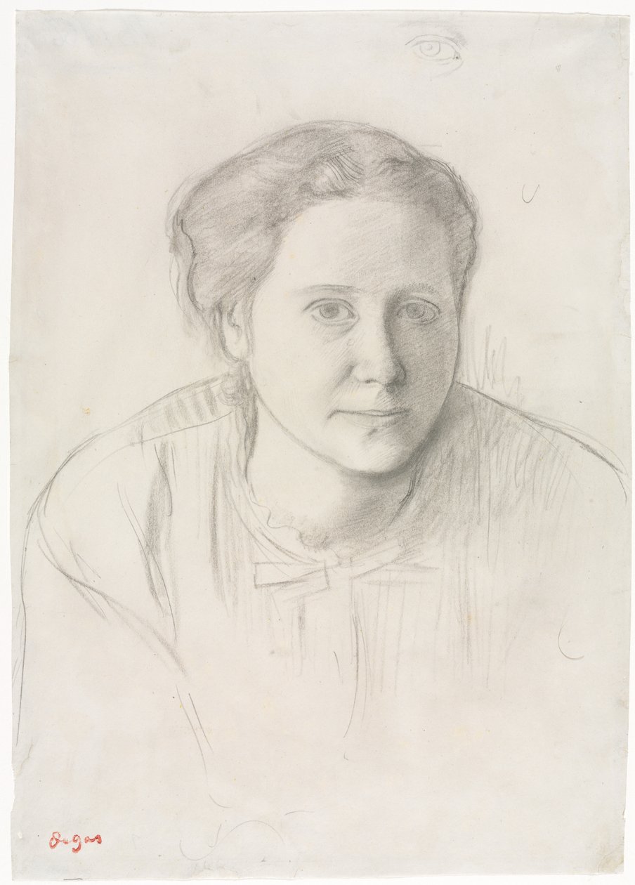 Victoria Dubourg af Edgar Degas