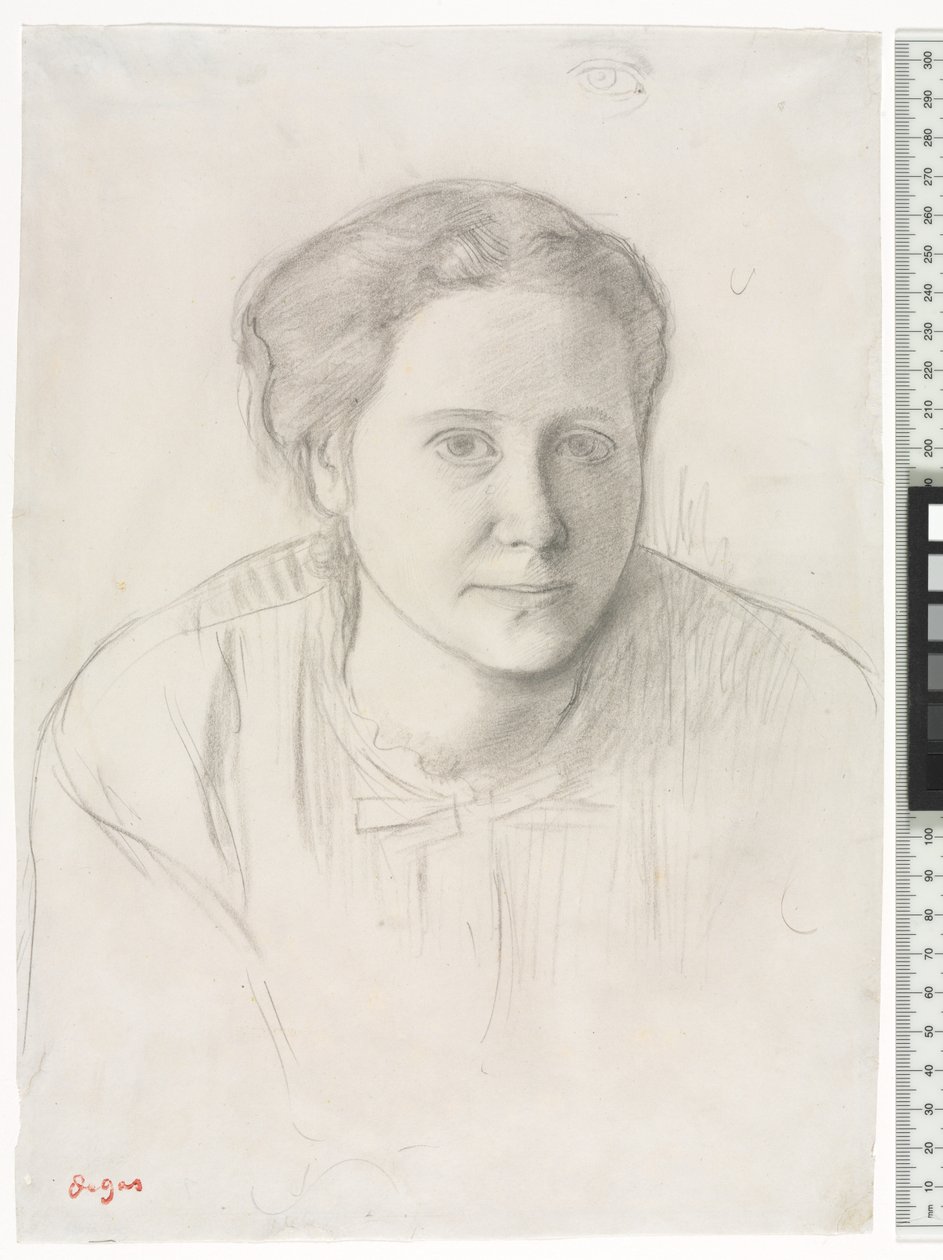 Victoria Dubourg, ca. 1866 af Edgar Degas