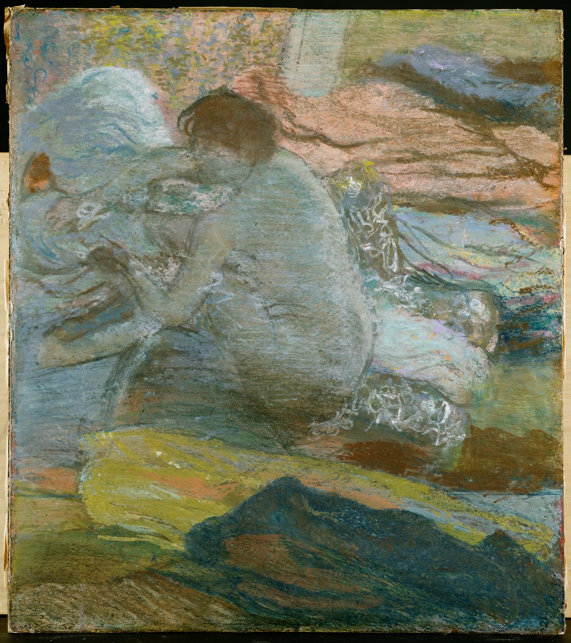Kvinde tørrer sine fødder, 1893 af Edgar Degas