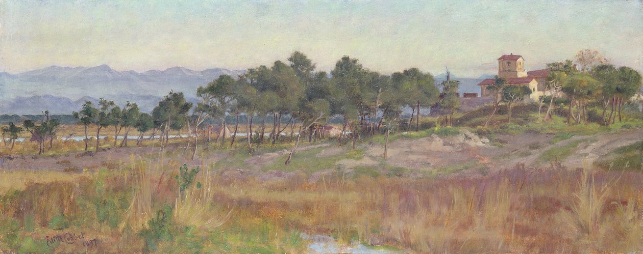 I Toscana, 1897 af Edith Ridley Corbet