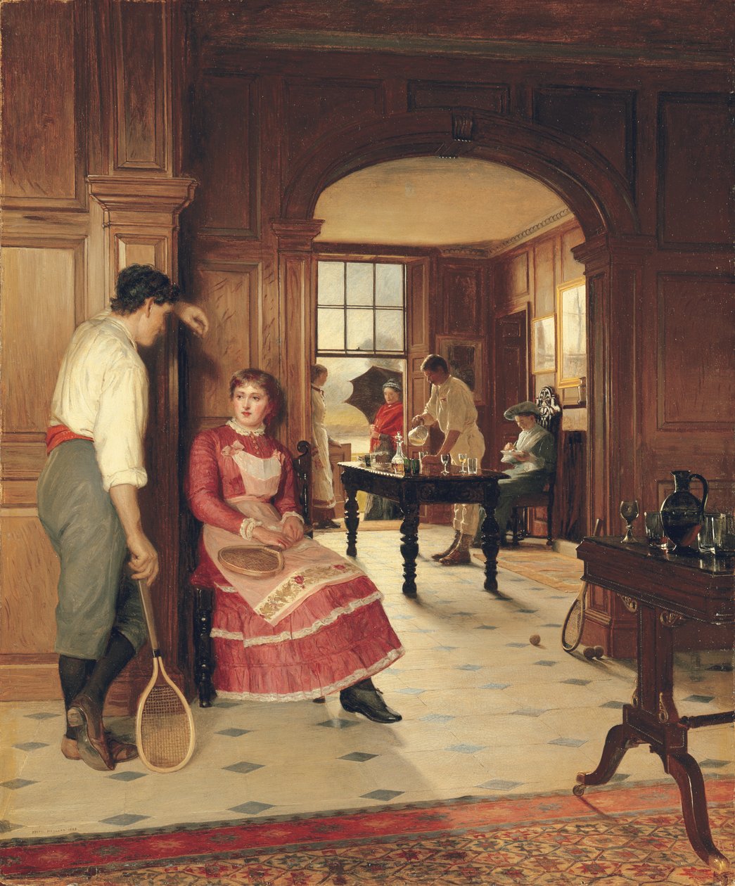 En sommerbruser af Edith Hayllar