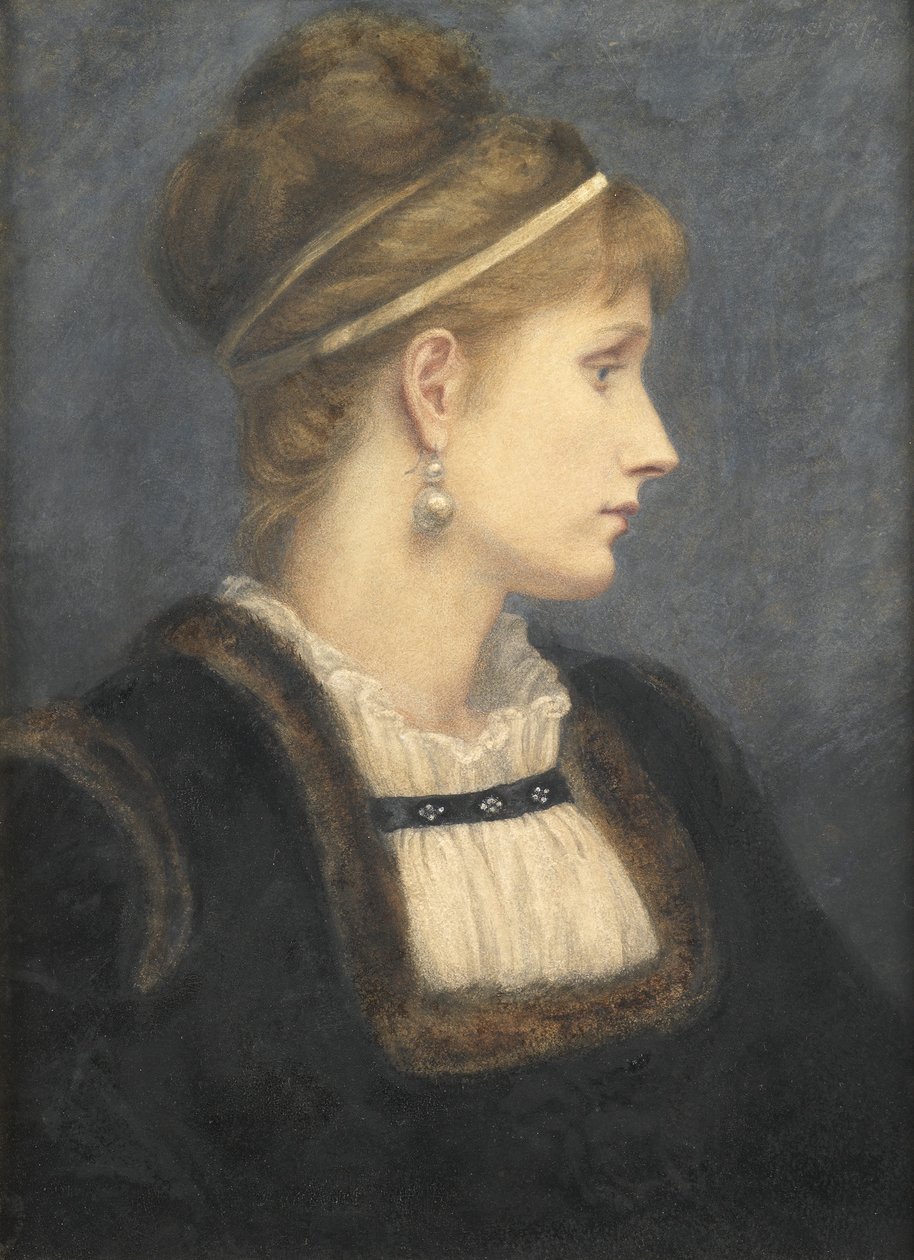 Helen Thornycroft (wc på papir) af Edith Martineau