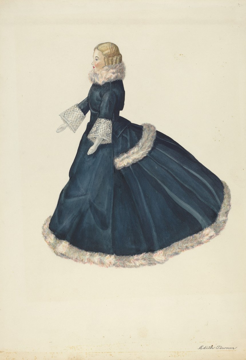 Dukke - "Felicia" af Edith Towner