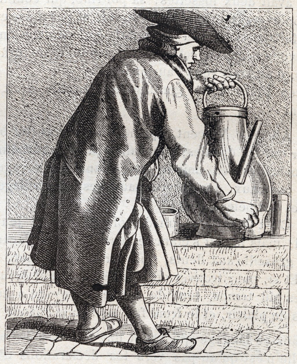 Kaffehandleren - Pepetit metier de Paris (Studier taget i det lavere folk eller Paris