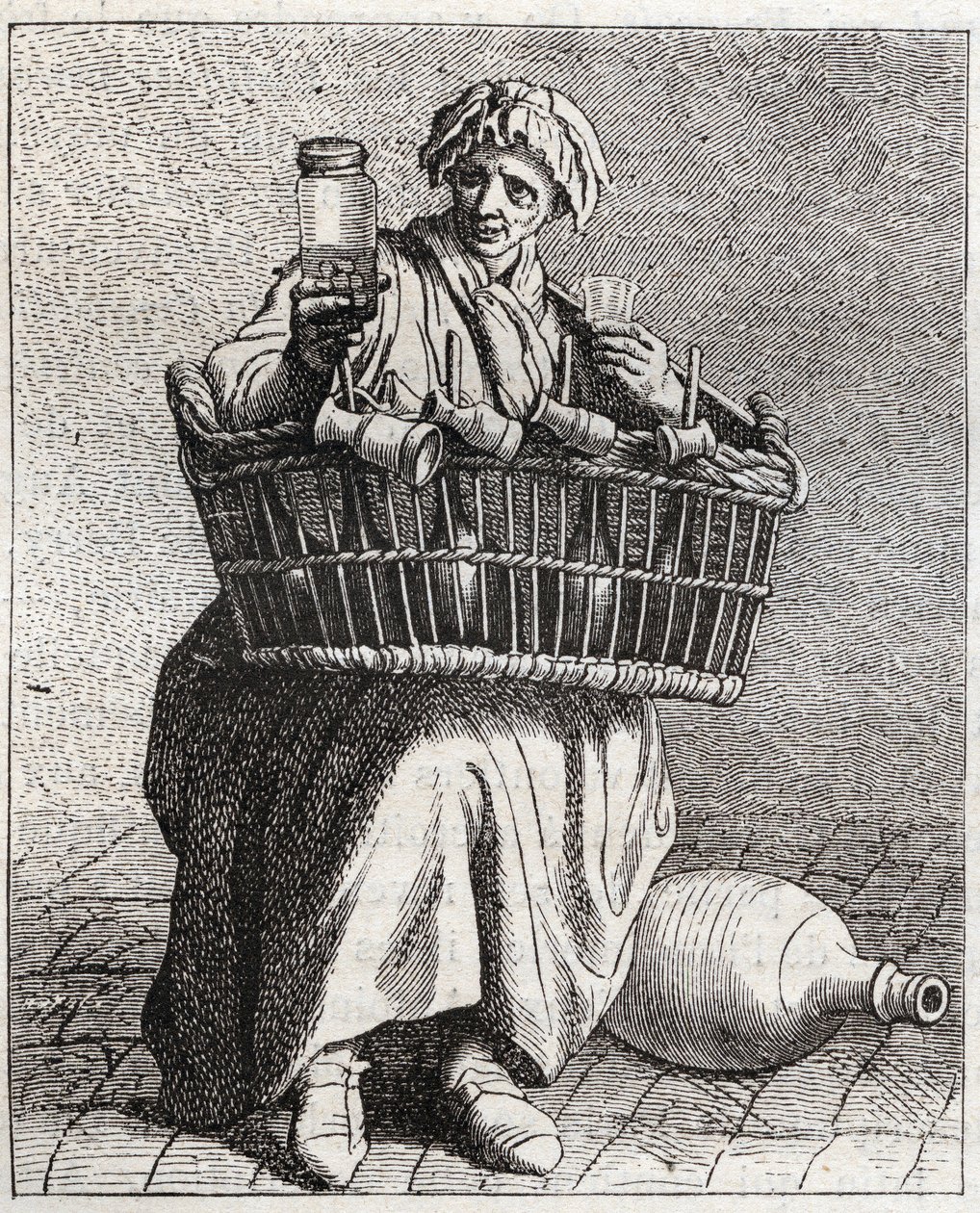 Cognachandleren - Pepetit metier de Paris (Studier taget i det lavere folk eller Paris