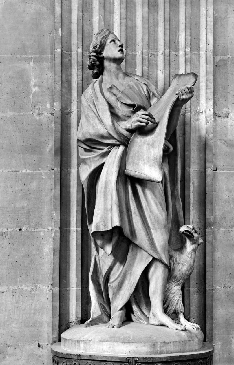 Sankt Johannes Evangelisten af Edmé Bouchardon