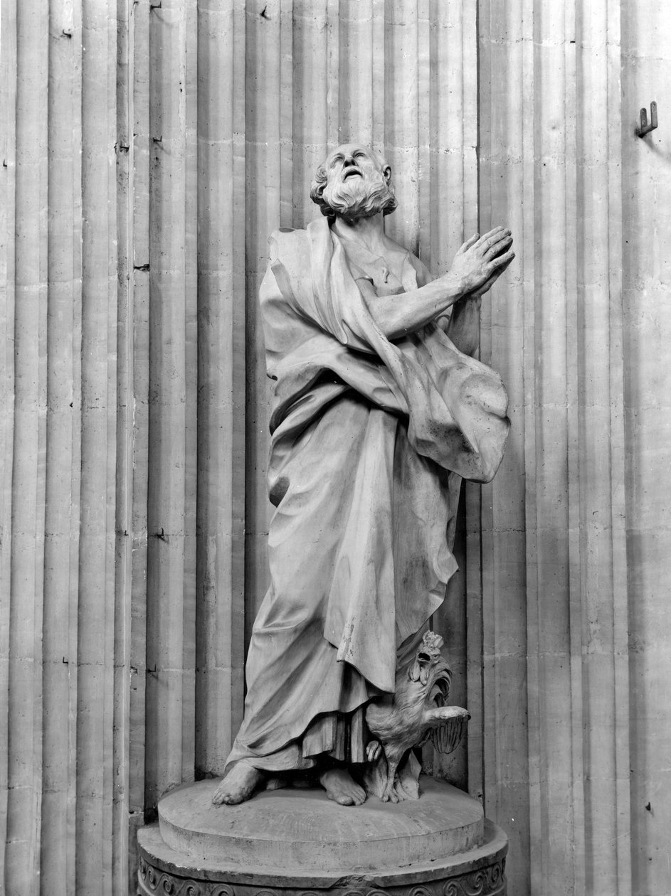 Sankt Peter af Edmé Bouchardon