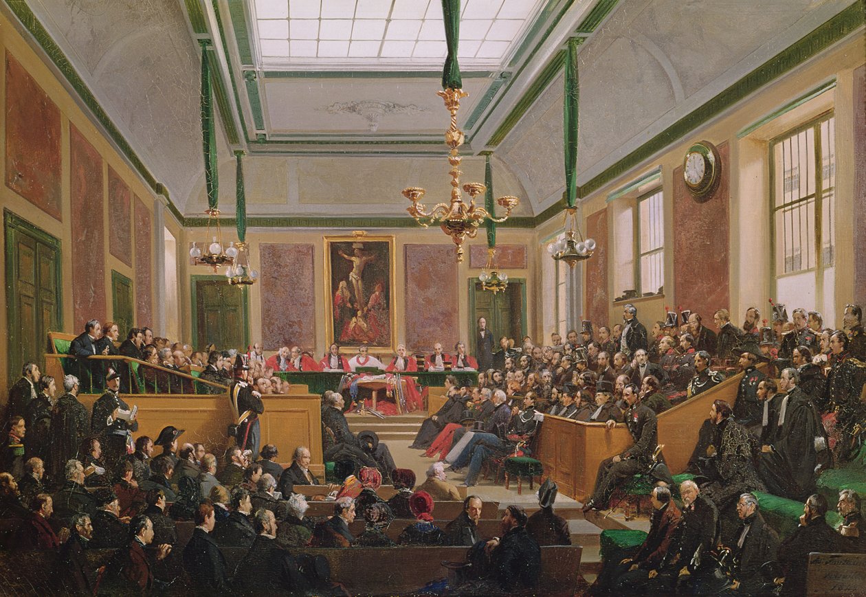 High Court of Justice i Versailles, 7. marts 1849 af Edme Adolphe Fontaine