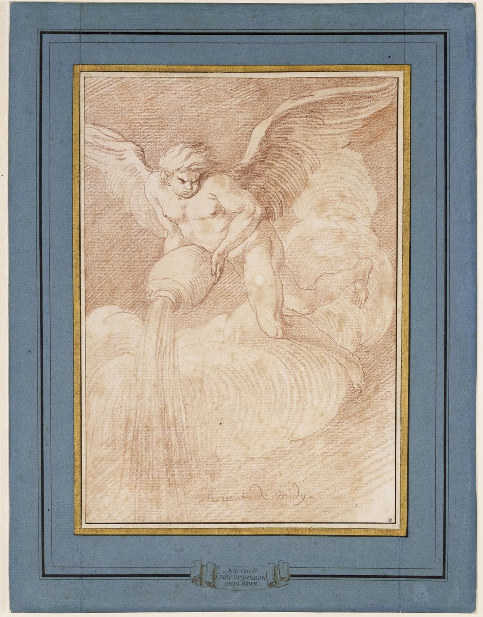 Der Südwind af Edmé Bouchardon