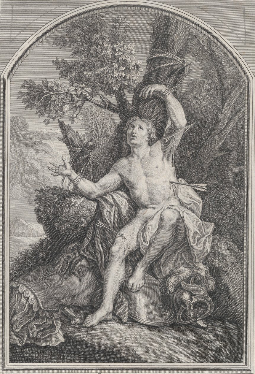 St. Sebastian,.n.d. af Edme Jeaurat
