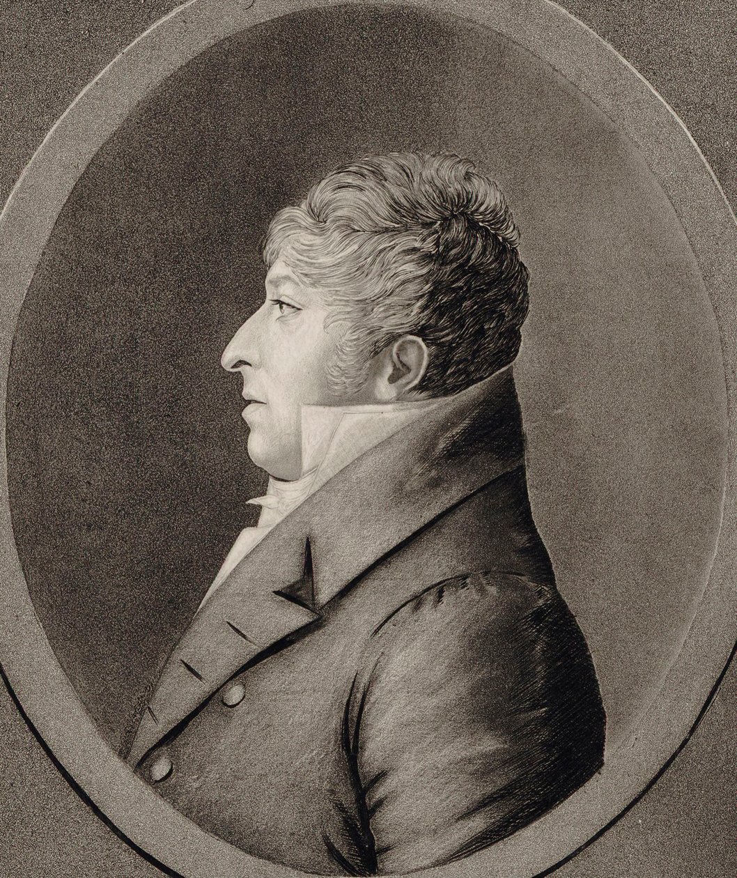 Portræt af komponisten Rodolphe Kreutzer 1766-1831, 1809. af Edme Quenedey