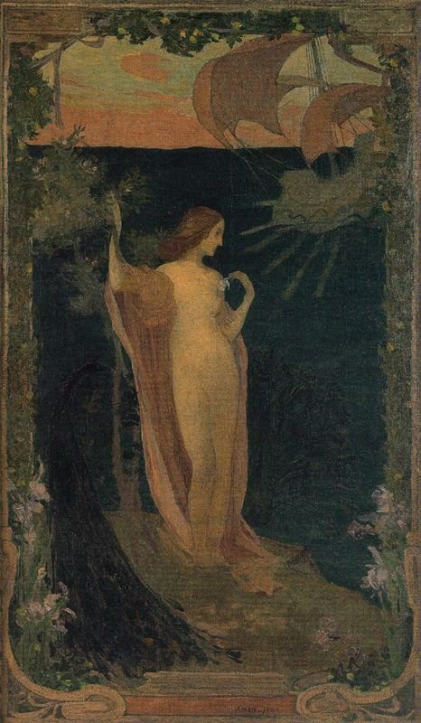 Venezia af Edmond Aman Jean
