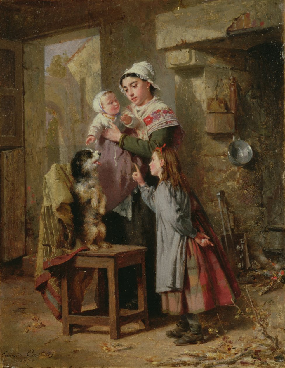 Opmærksomhed, 1800-tallet af Edmond Castan