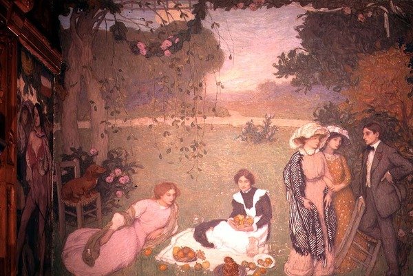 Frokost på græsset af Edmond François Aman Jean