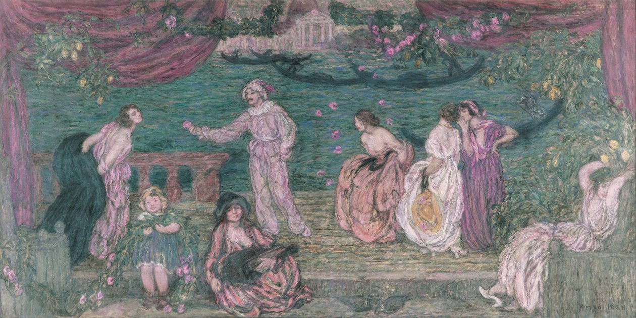 Festival i Venedig af Edmond Aman Jean